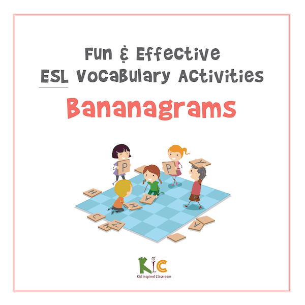 Fun and Effective ESL Vocabulary Activity Bananagrams